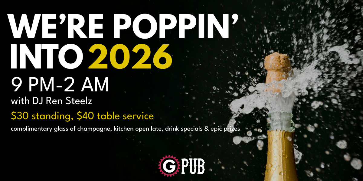 GPub’s Poppin’ in 2026: New Year’s Party