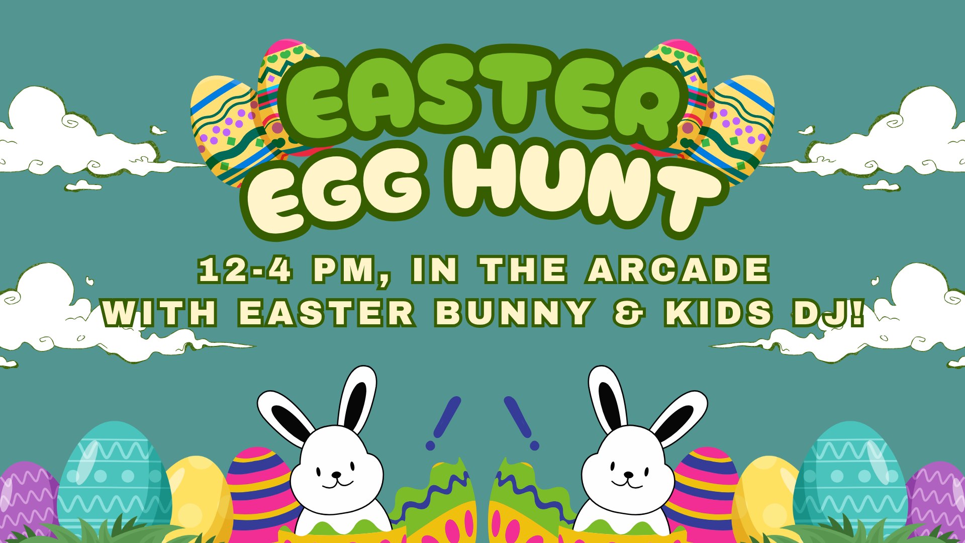 Easter Egg Hunt in the Arcade