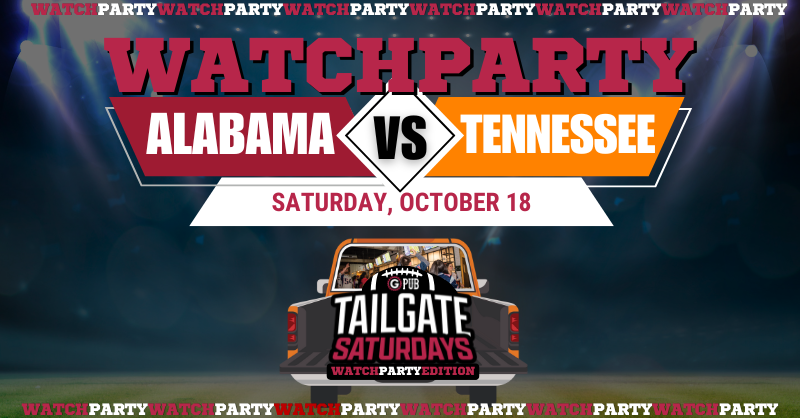 Watch Party: Alabama vs Tennessee